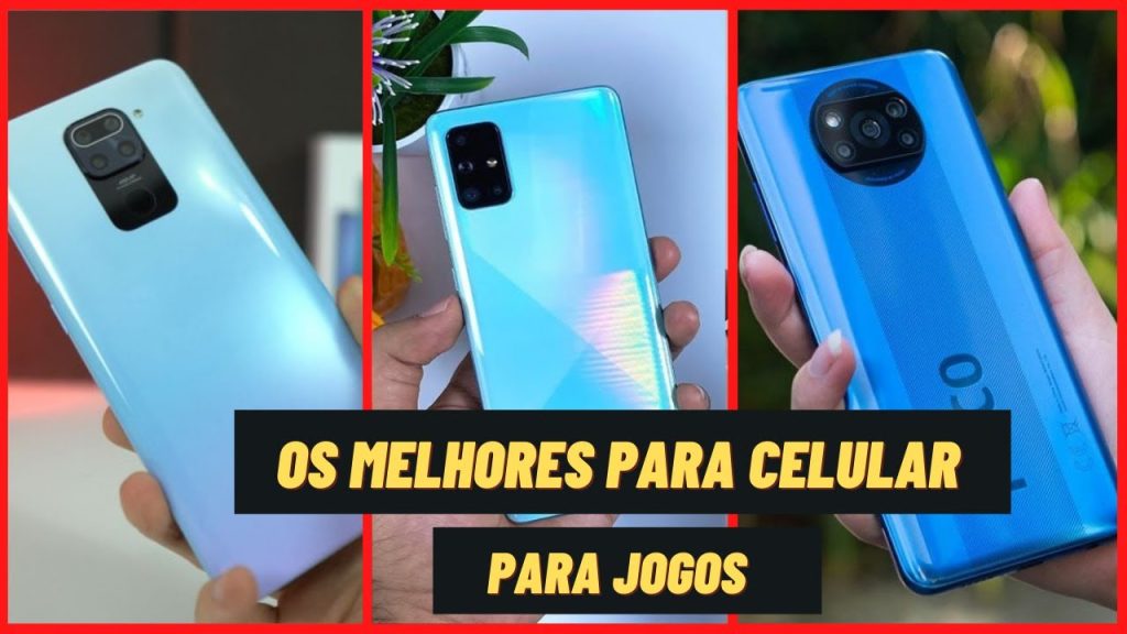 5 melhores celulares para jogos custo beneficio 2021