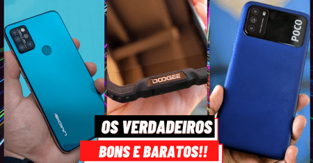 5 CELULARES BONS E BARATOS ATÉ 800 REAIS 2021