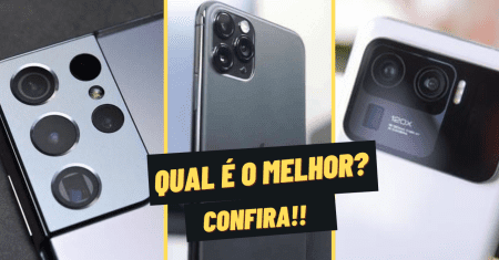 TOP 5 MELHORES CÂMERAS DE CELULARES 2021