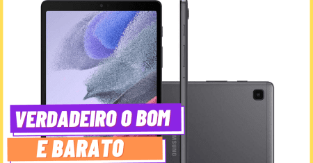 TABLET A7 LITE O MAIS BARATO DA SAMSUNG APENAS