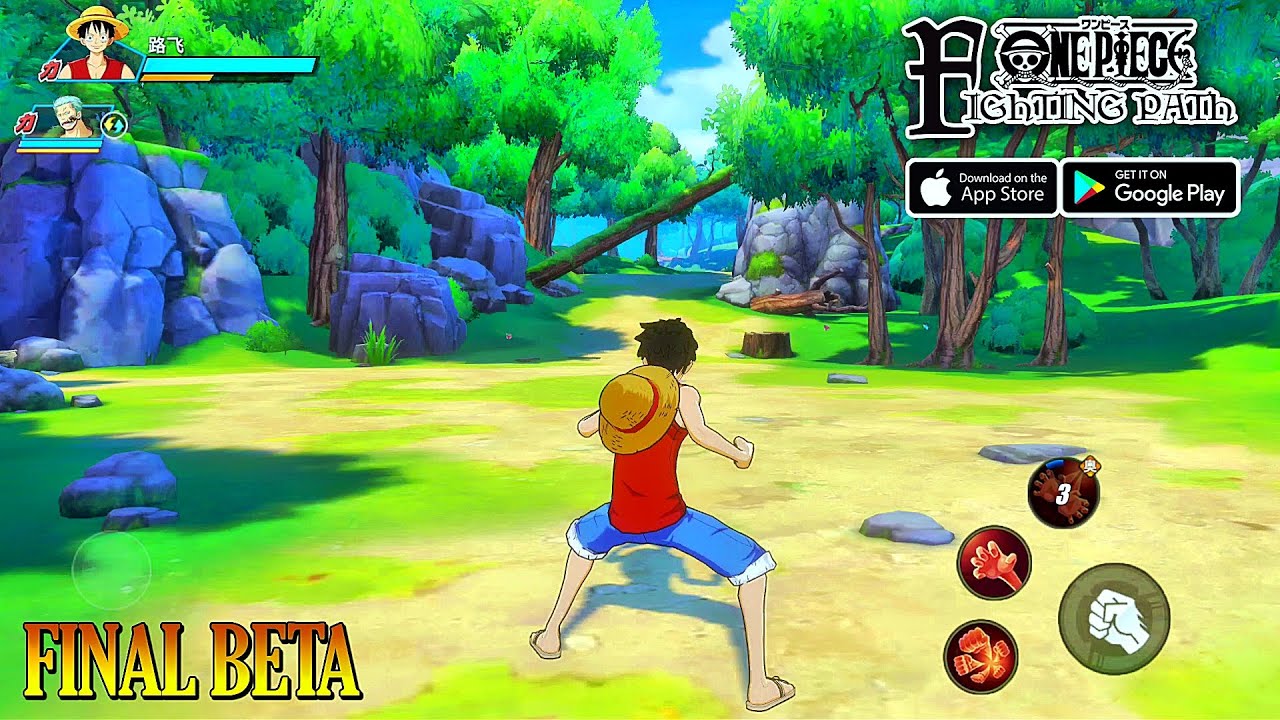 One Piece Fighting Path - Como baixar, códigos e tradução 