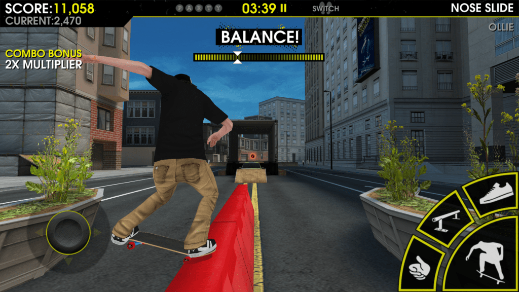 SKATEBOARD PARTY 3 O MELHOR JOGO DE SKATE