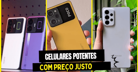 5 CELULARES MELHORES QUE IPHONE E MAIS BARATO EM 2023