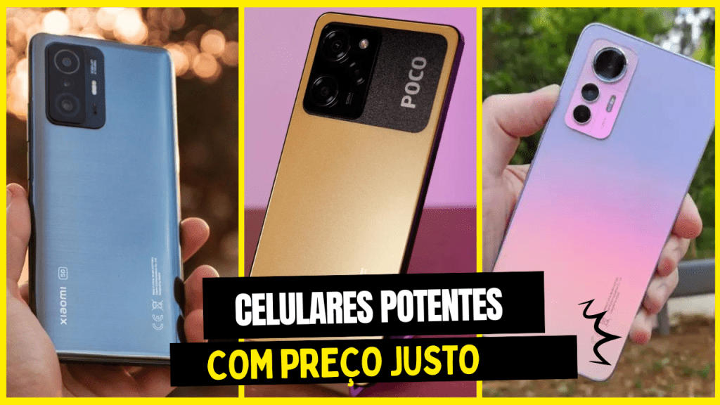 MELHORES CELULARES XIAOMI CUSTO BENEFÍCIO EM 2023