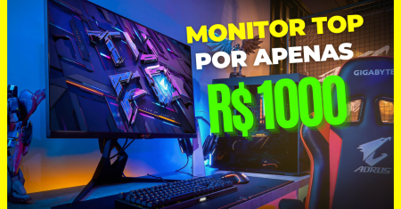 5 MELHORES MONITORES GAMER 144hz BARATOS EM 2023