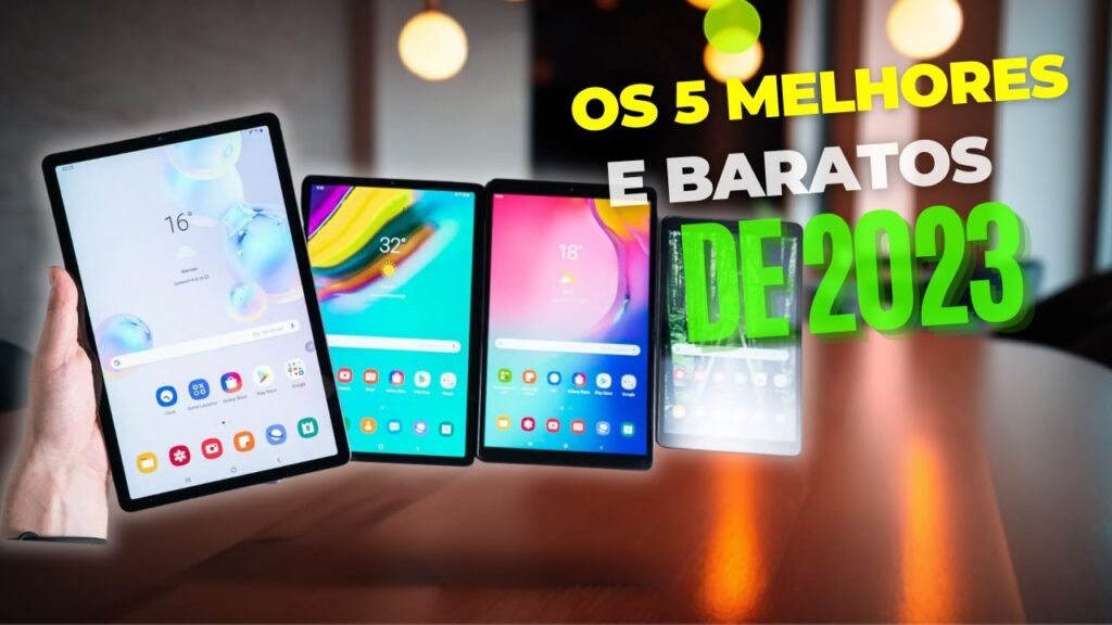 TOP 5 MELHORES TABLETS BARATOS QUE VALE A PENA EM 2023