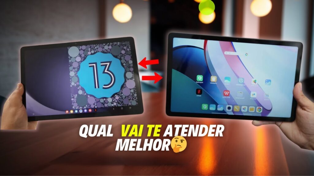 Samsung Galaxy Tab A9 Plus ou Redmi Pad SE? Qual dos dois tablets é melhor?