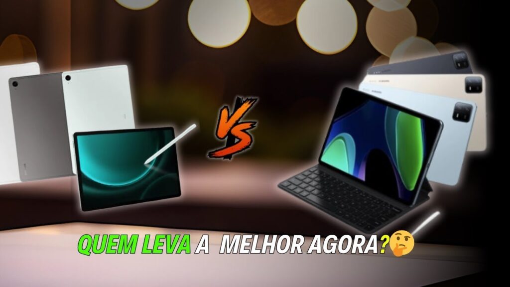 Samsung Galaxy Tab S9 FE ou Xiaomi Pad 6? Qual Tablet é Melhor?