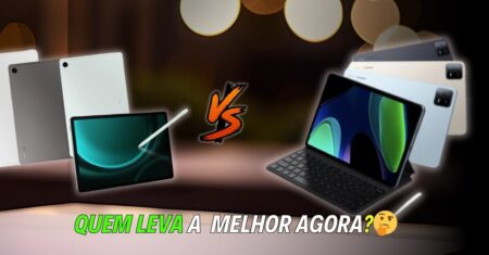 Samsung Galaxy Tab S9 FE ou Xiaomi Pad 6? Qual Tablet é Melhor?